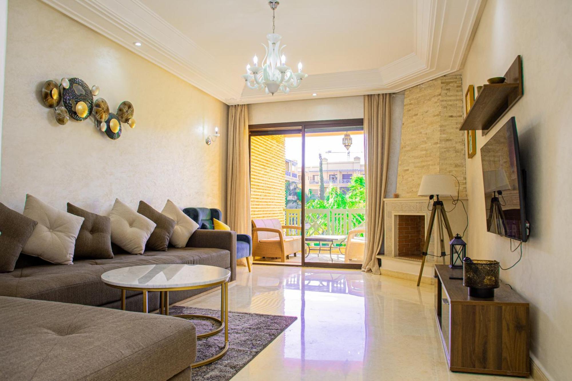 Appartement Tibouda House Deluxe Avec Piscine - Familiale Marrakesh