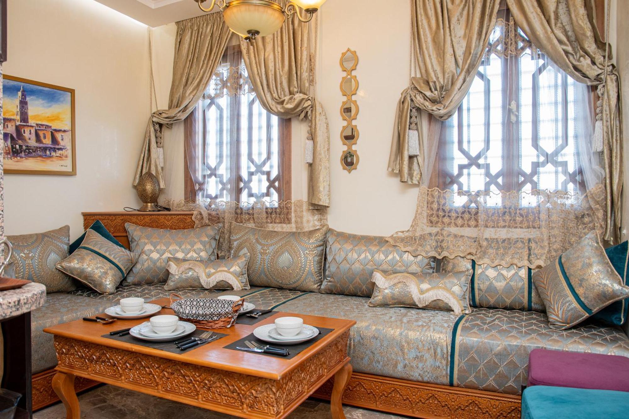 Appartement Tibouda House Deluxe Avec Piscine - Familiale Marrakesh